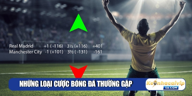 Những loại cược bóng đá thường gặp
